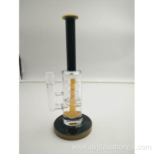 Glass Bongs with Helical Circulating Water Pipe